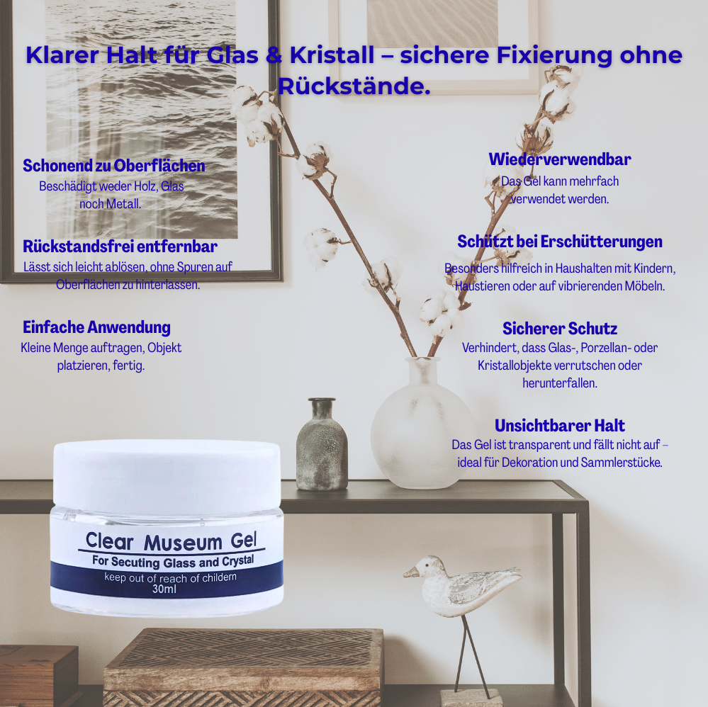 Clear Museum Gel